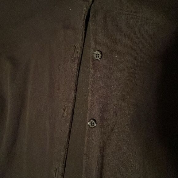 G. H. Bass & Co. women’s size Small black button front cardigan sweater - Picture 2 of 7